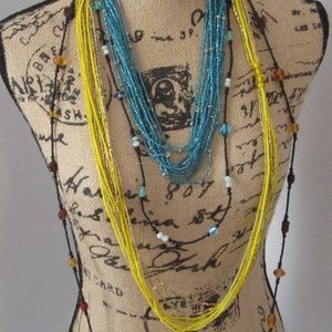 Beautiful Assorted Handmade Etc Beaded Necklaces